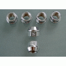 Nuts 1/2 Inch chrome